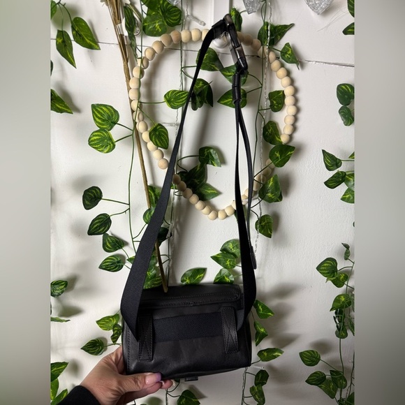 COACH Double Belt Bag Body Bag Waist Bag Black - Picture 4 of 10